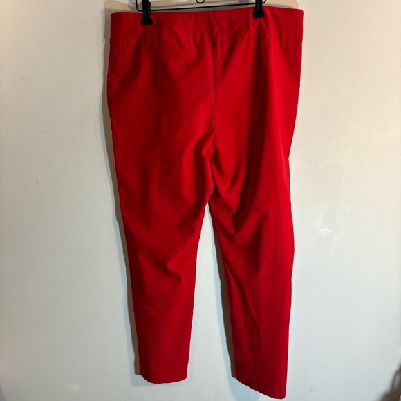 JOSEPH RIBKOFF Sz 18 Pull on Trouser Pants Ankle Lengths Stretch Minimalist - Picture 6 of 8